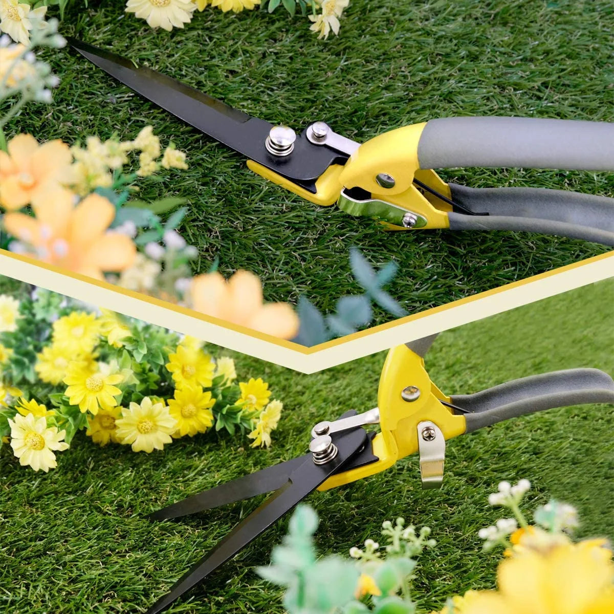 Hand Grass Shears, Grass Clippers for Lawn and Garden