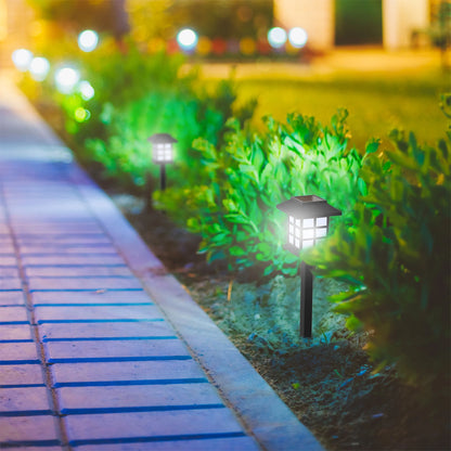 6-Piece Weather-Resistant Solar Outdoor Lights Set for Gardens