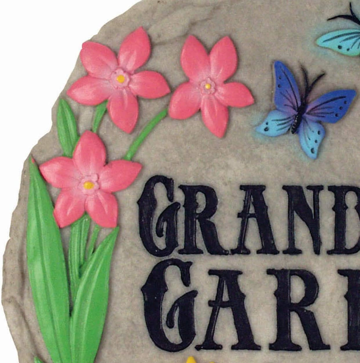 - Garden Décor - Grandma’S Garden Stepping Stone - Decorative Stone for Garden