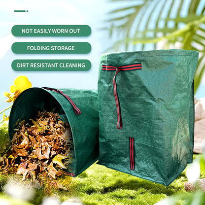 1Pc Semi-Circular Garden Leaf Collection Bag, Garden Dust Collector Type Garden Bag, Garden Leaf Garbage Bag