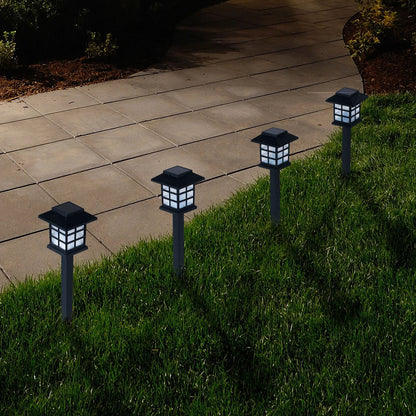 6-Piece Weather-Resistant Solar Outdoor Lights Set for Gardens